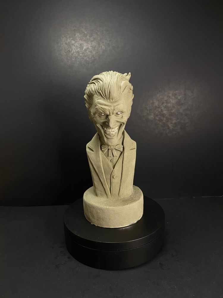 The joker, bust,  in Chavant NSP Medium