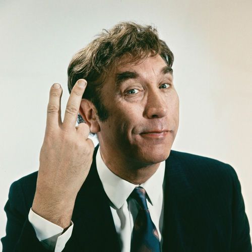 Oooh, no, missus, don't. Frankie Howerd flicks the Vs.
