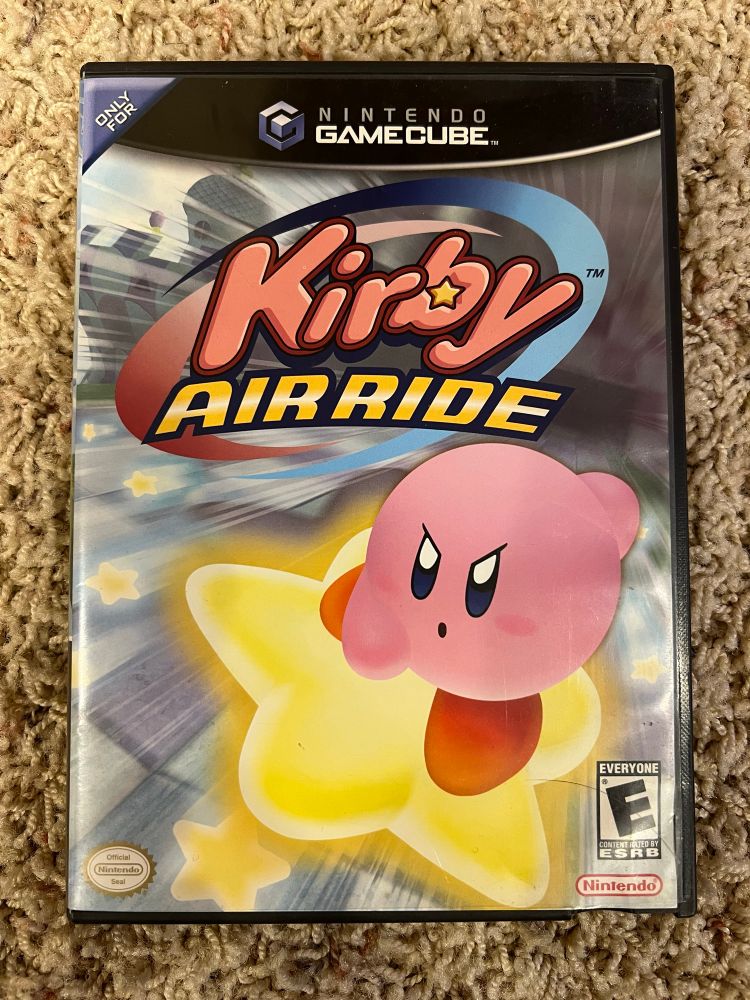 Kirby Air Ride for the GameCube released in 2003.