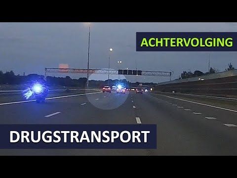 Politie | Achtervolging drugskoerier | XTC | Aanhouding in België