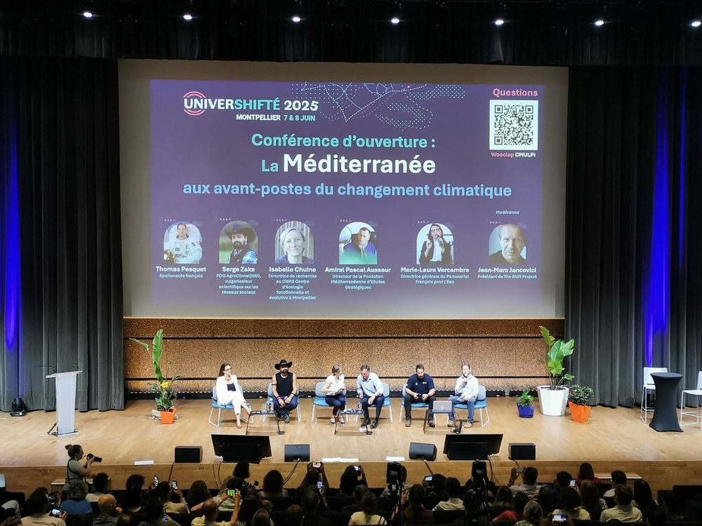 Univershifté 2025, table ronde Serge Zaka, Isabelle Chuine