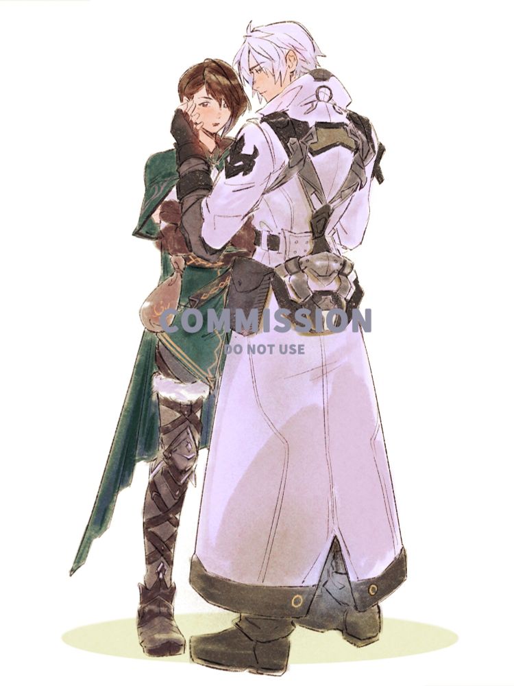 Wol and Thancred commission.