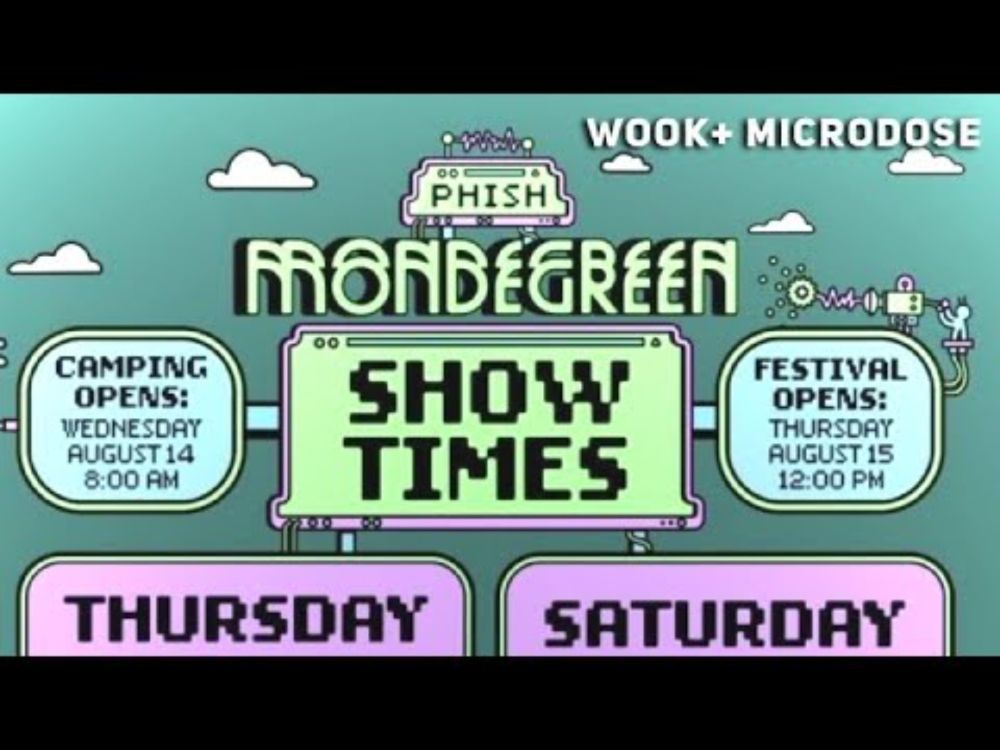 PHiSH MODEGREEN UPDATE | SINGLE TICKETS | FOUNDATION LOUNGE