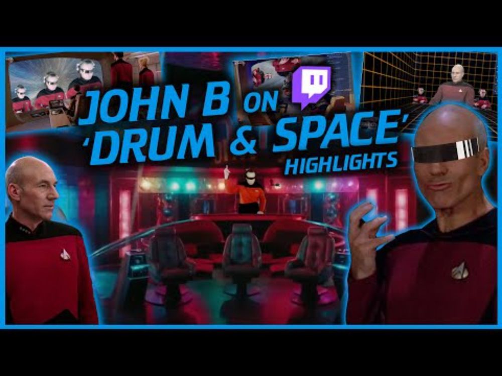 DRUM AND SPACE 🚀 | Star Trek DNB DJ Set Highlights | John B on Twitch 2025