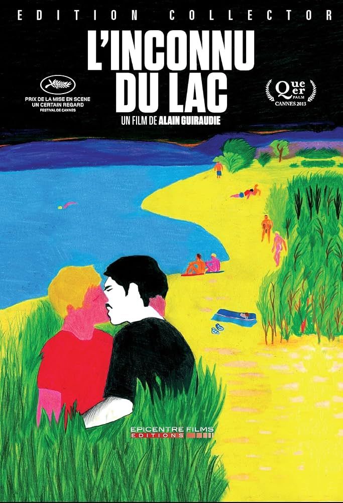 Póster de la película «L'Inconnu du lac» (Alain Guiraudie, 2013).