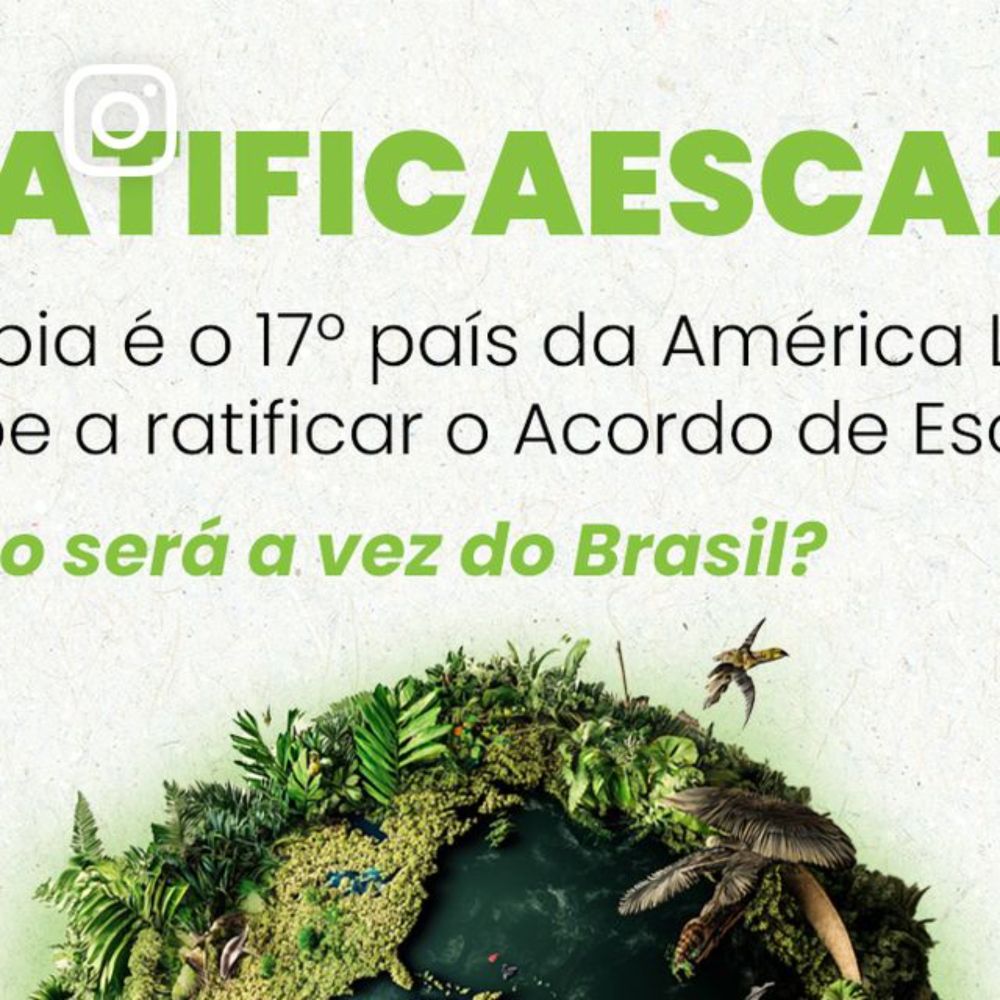 Escazú Brasil on Instagram: "📌A Colômbia é o 17º país a ratificar o Acordo Regional sobre o Acesso à Informação, Participação Pública e Acesso à Justiça em Assuntos Ambientais na América Latina e Cari...