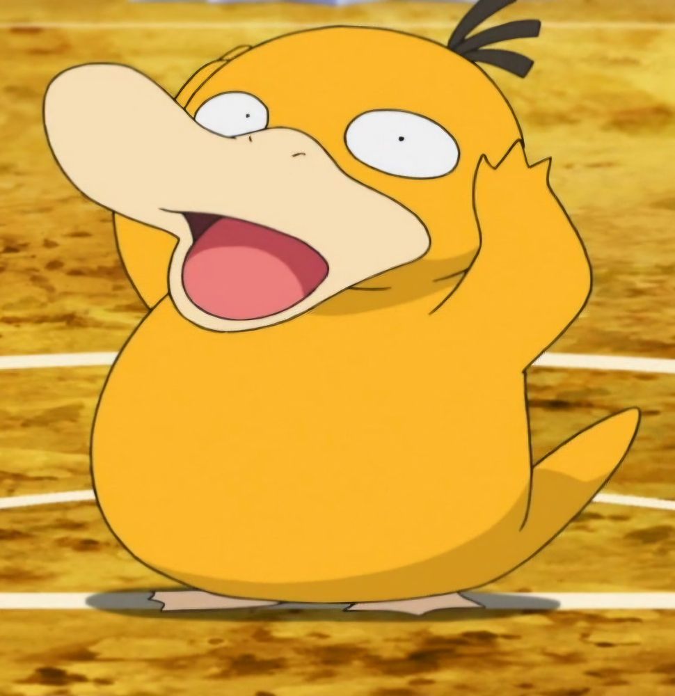 Psyduck/Enton - geschockt!!