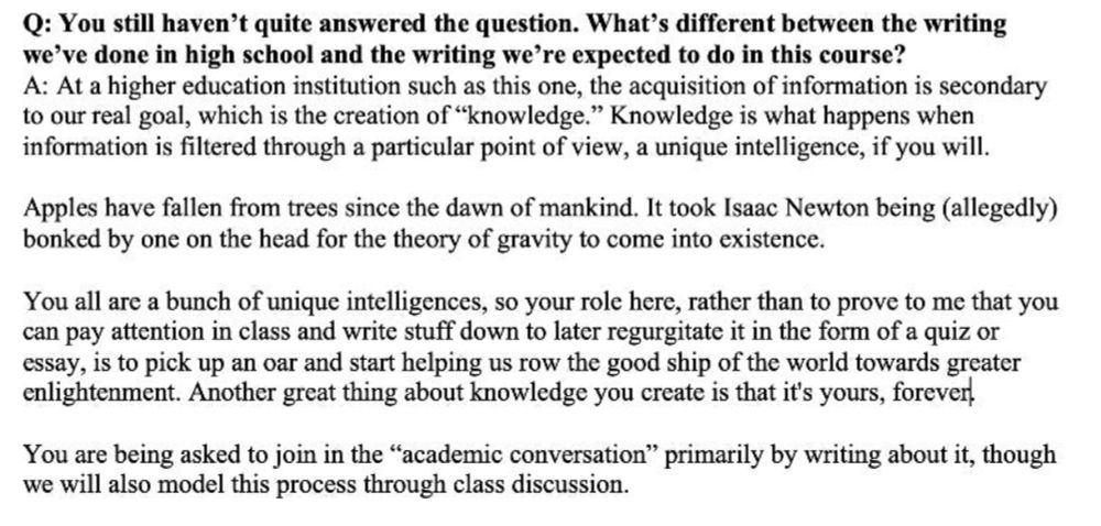 What teaching writing and defeating nascent fascism have in common.