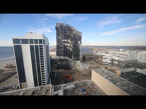 Trump Plaza implosion: The Atlantic City casino came down this morning