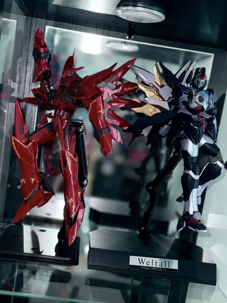 Xenogears Weltall and ID side by side
