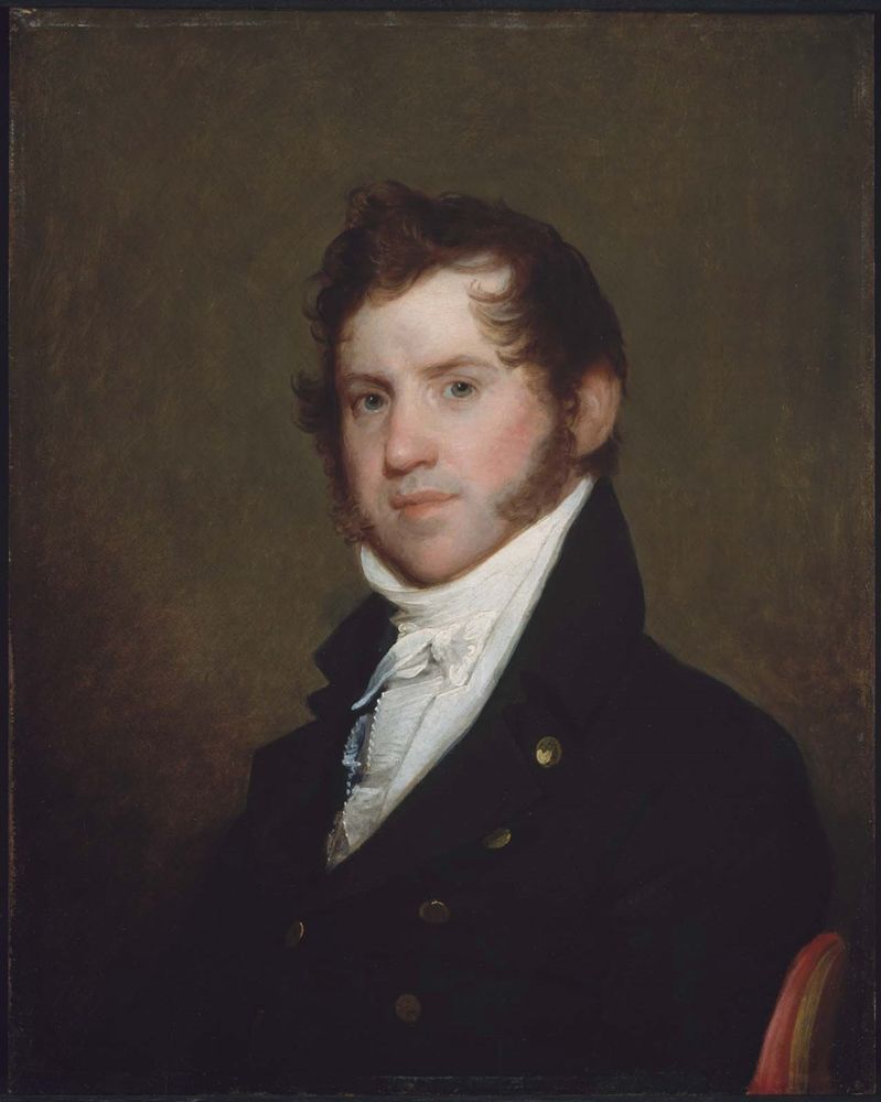 Portrait of Joseph Warren Revere by Gilbert Stuart, c. 1813.