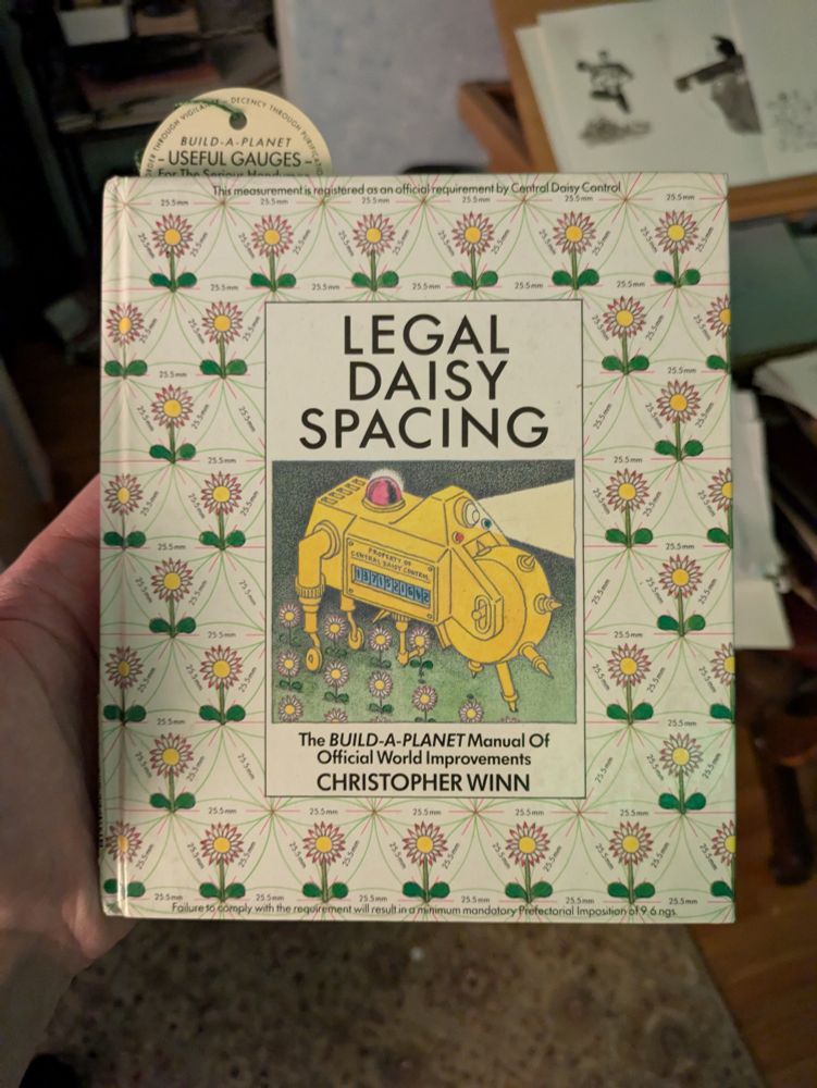 Photo of the book LEGAL DAISY SPACING by Christopher Winn