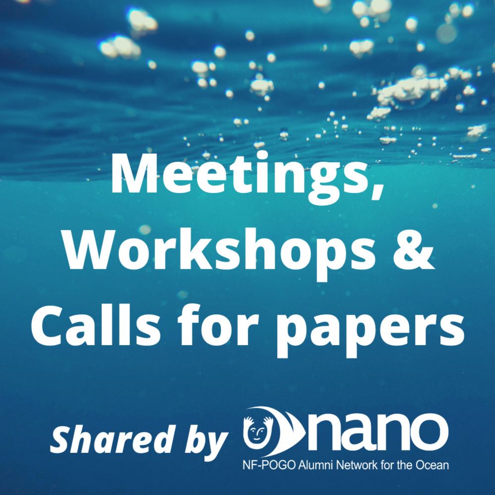 Webinar: Safe navigation to minimize boating harm to marine ecosystems - 24 July 2025, Online - NANO | NF-POGO Alumni Network for the Ocean