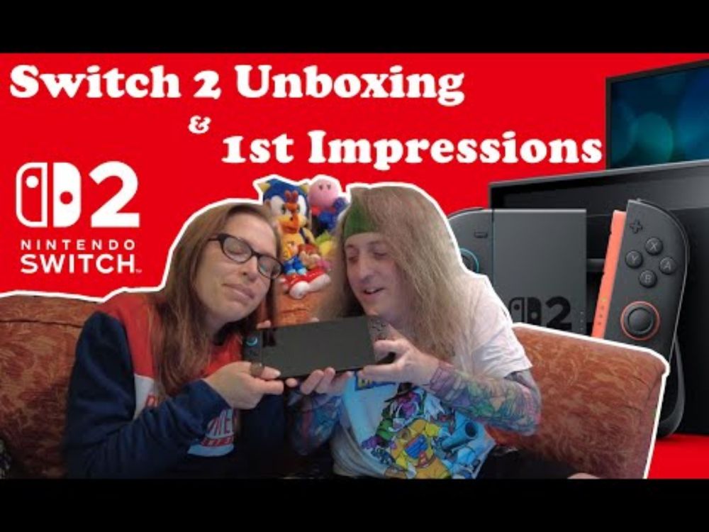 Nintendo Switch 2 Unboxing & 1st Impressions! - UK Edition