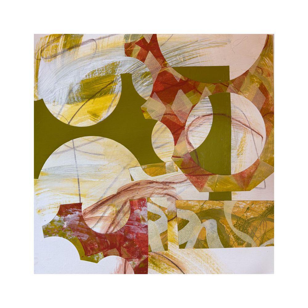 Mixed media collage

