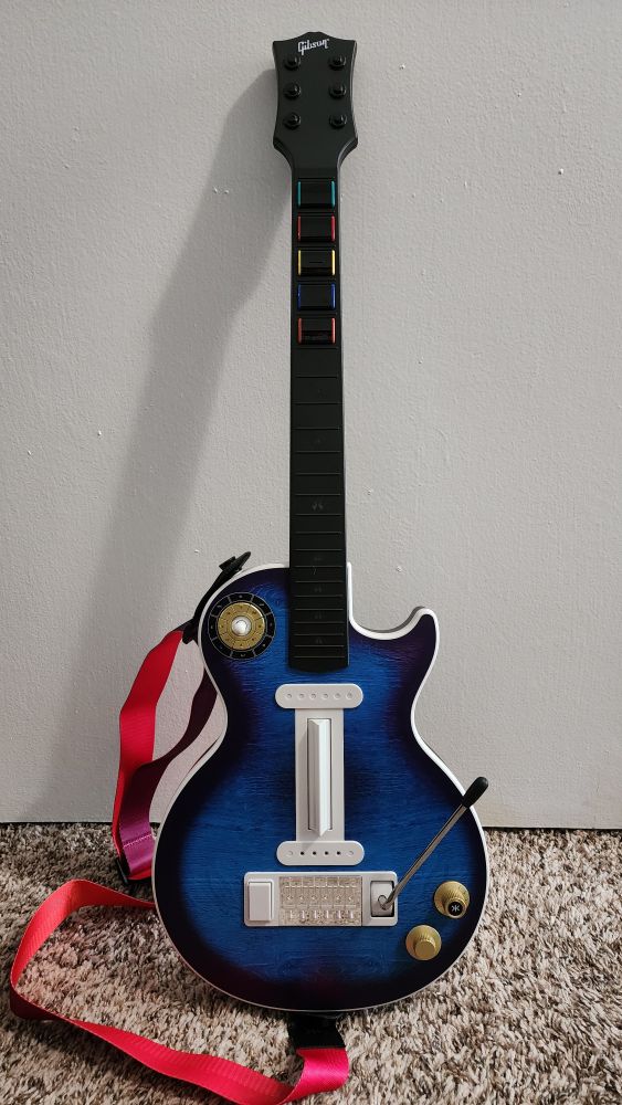 A picture of my new Pro guitar controller from CRKD. 