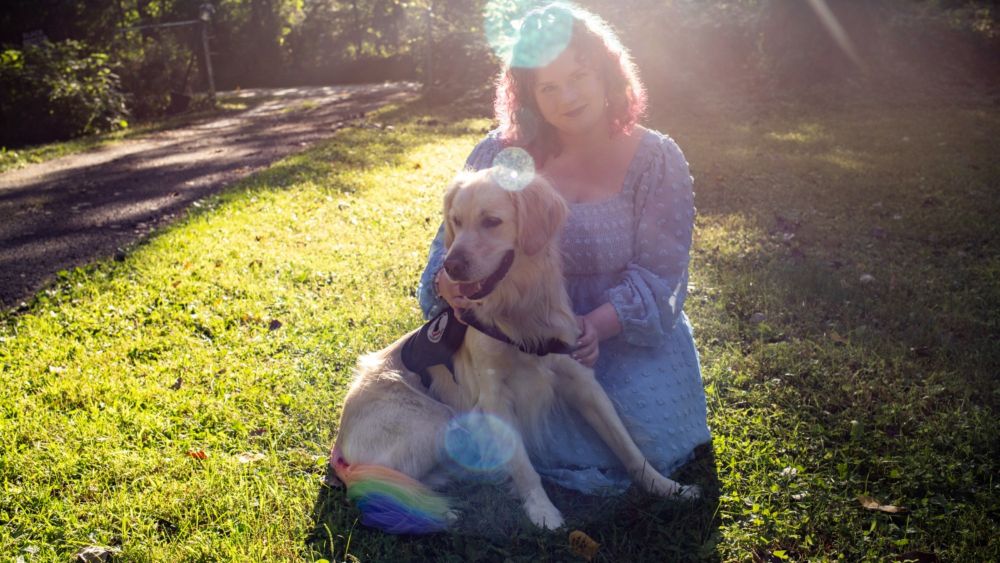 Chronic illness shattered this teen's life. Her service dog helped get it back