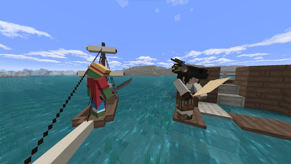 Ezzo and Astrid studying a map