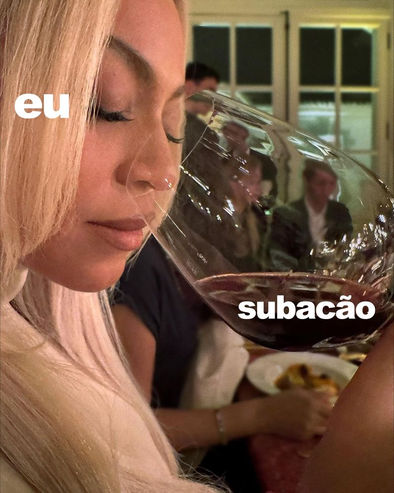 Eu cheirando subacão