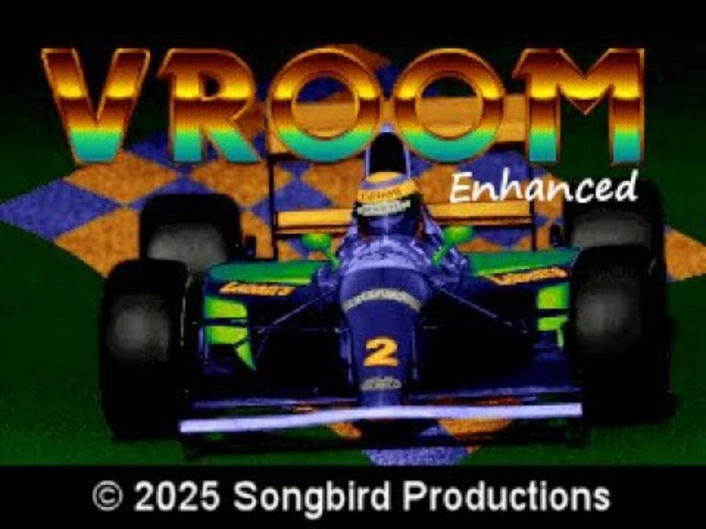 Vroom teaser for the Atari Jaguar