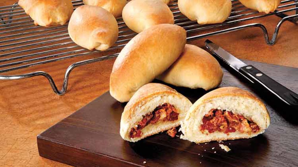 Lithuanian Bacon Buns