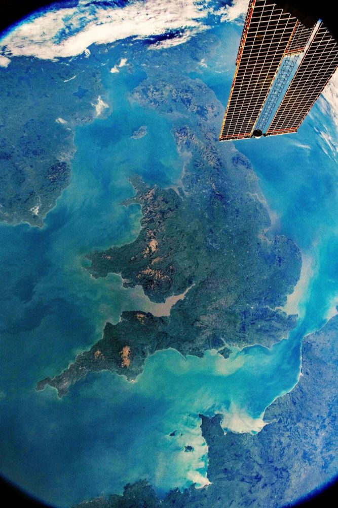 United Kingdom as seen from Space Credit: NASA 