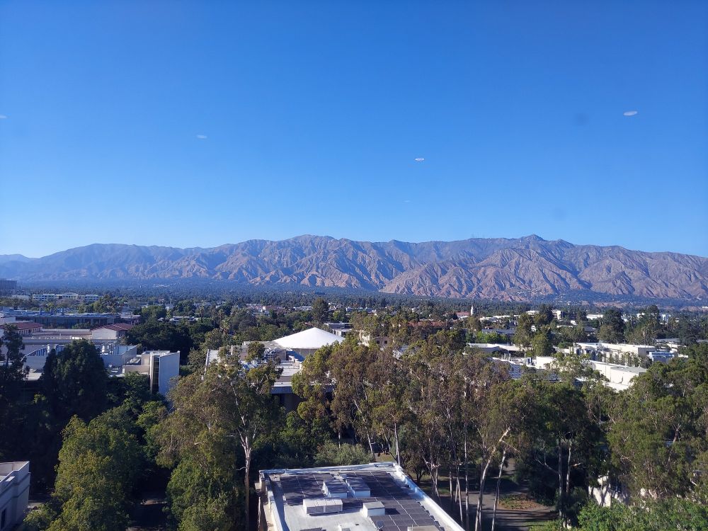 Mountains in pasadena 