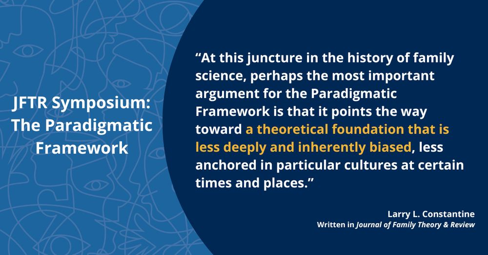 Check out JFTR Symposium on the Paradigmatic Framework!