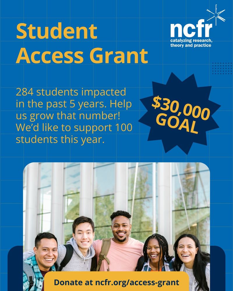 Support NCFR's Student Access Grant today!