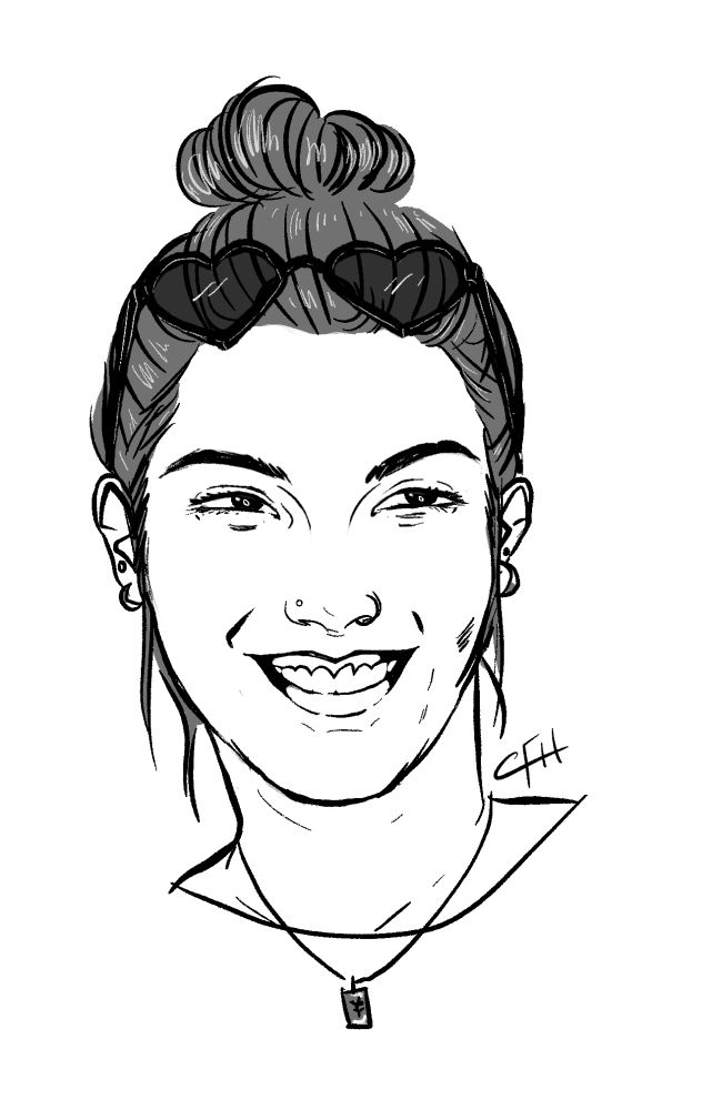 A portrait of my wife Chelsea :3