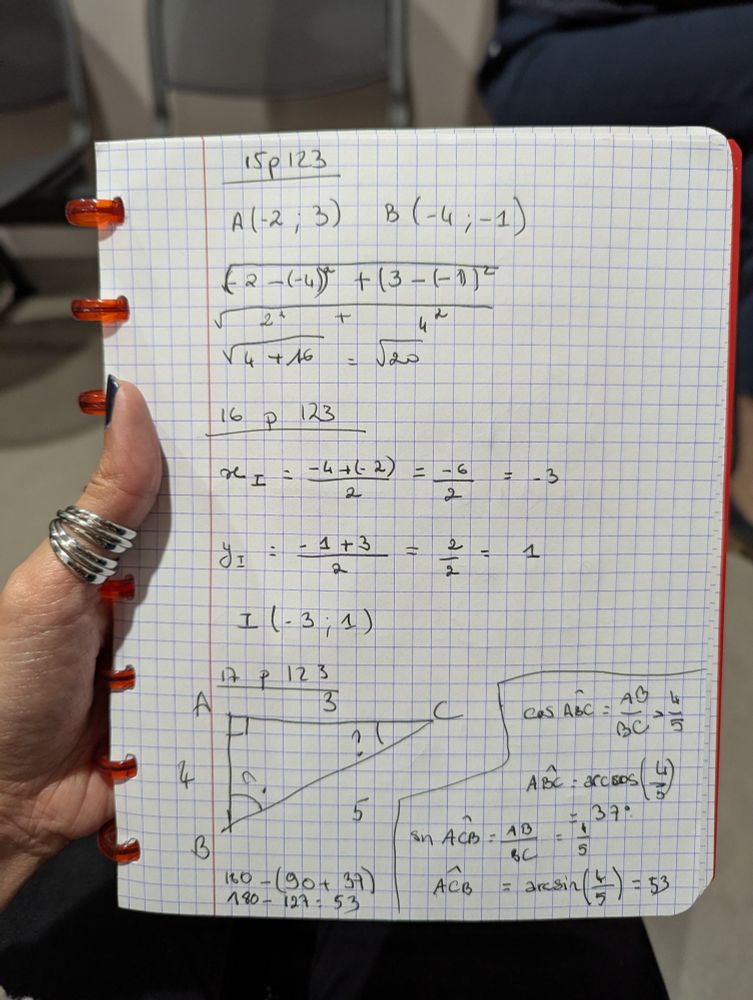 Des exercices de maths 