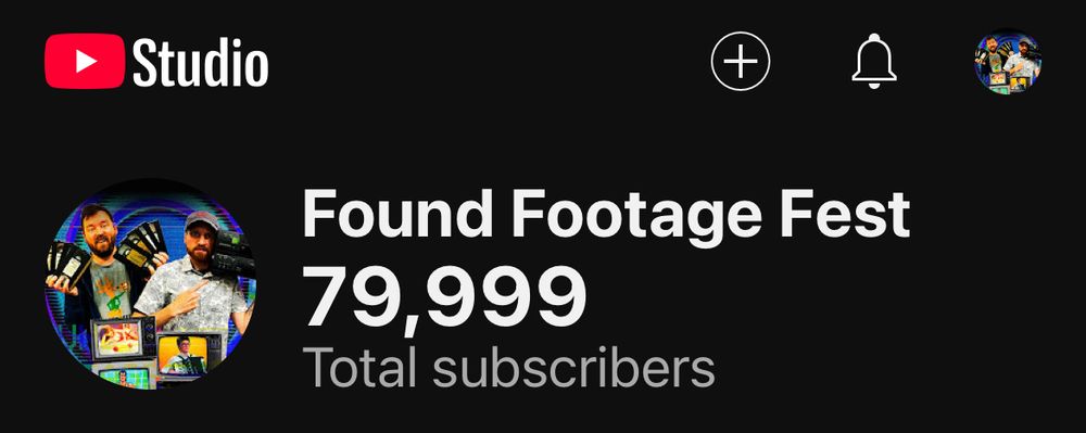 79,999 subscribers. 20,001 to go!