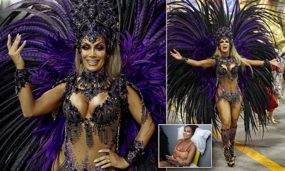 Brazilian transgender dancer shatters Carnival parade taboo