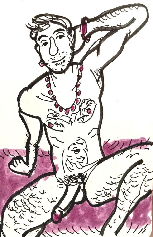 Sexually explicit drawing of me 
