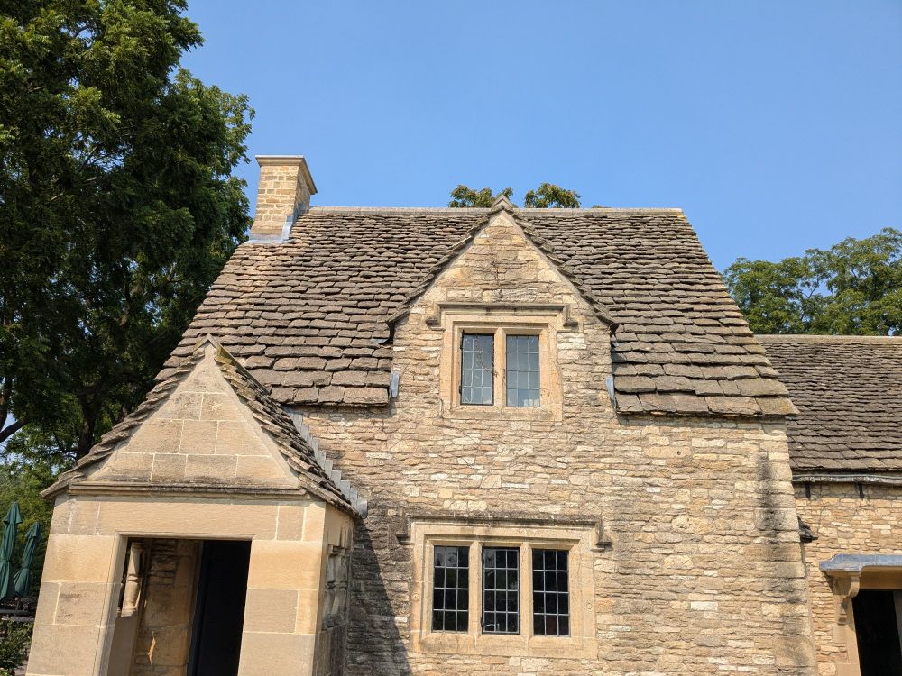 Quaint stone cottage.