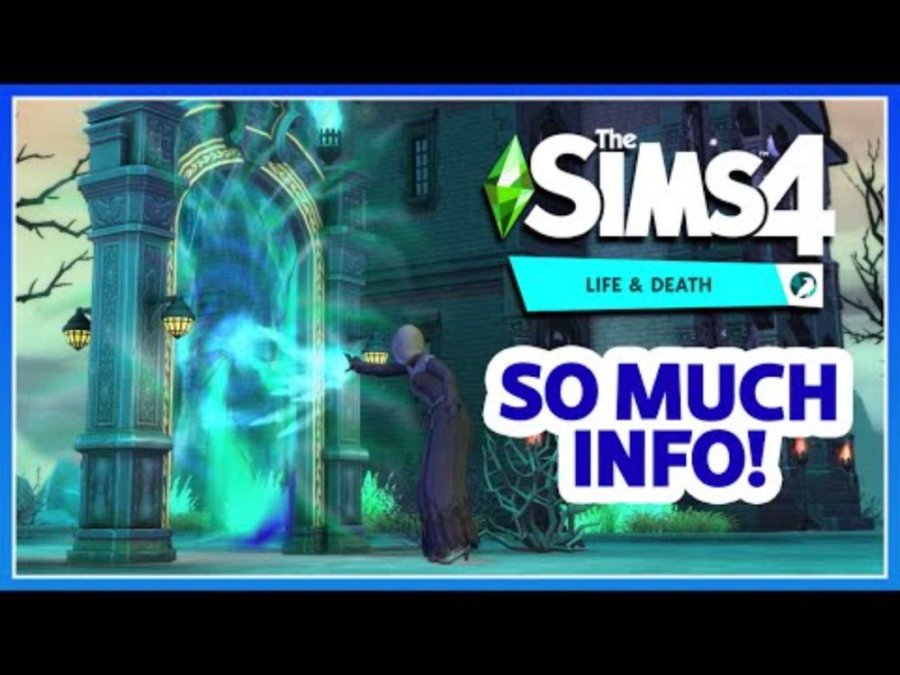 2 CAREERS, SOUL JOURNEY & WORLD DETAILS, FUNERALS + MORE Sims 4 Life and Death Info!