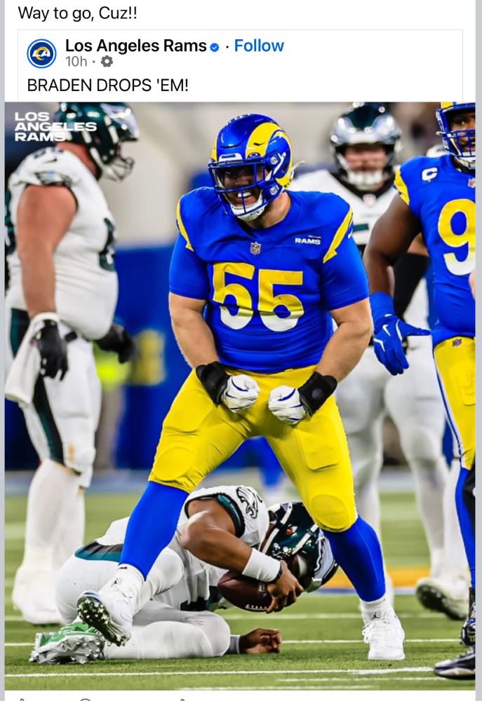 My cousin with the SACK!!!