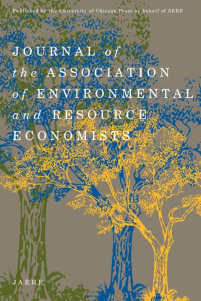 The Dynamic Impacts of Pricing Groundwater | Journal of the Association of Environmental and Resource Economists: Vol 11, No 5