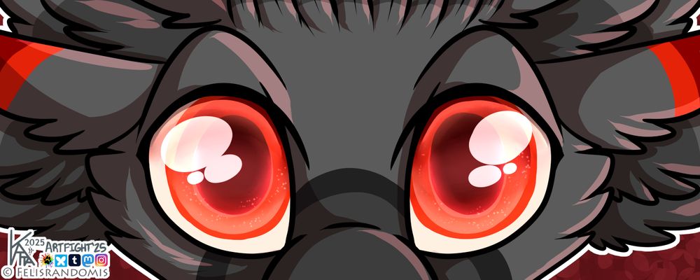 Digital art of an avali character. Close up of their face to show off some detailed red eyes