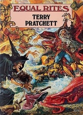 Cover of Terry Pratchett's novel, Equal Rites