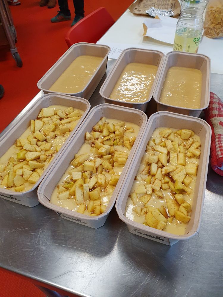 Plats en préparation