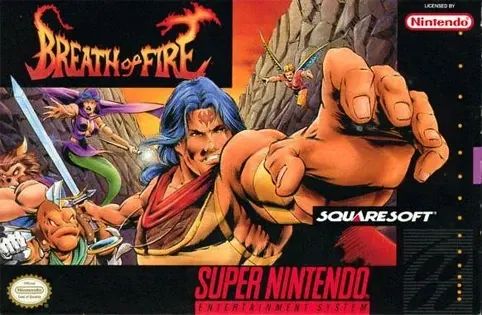 Breath of Fire Cover Art for Super Nintendo