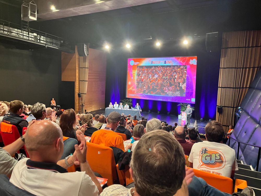 L’assemblée des congressistes de la Fce cfdt