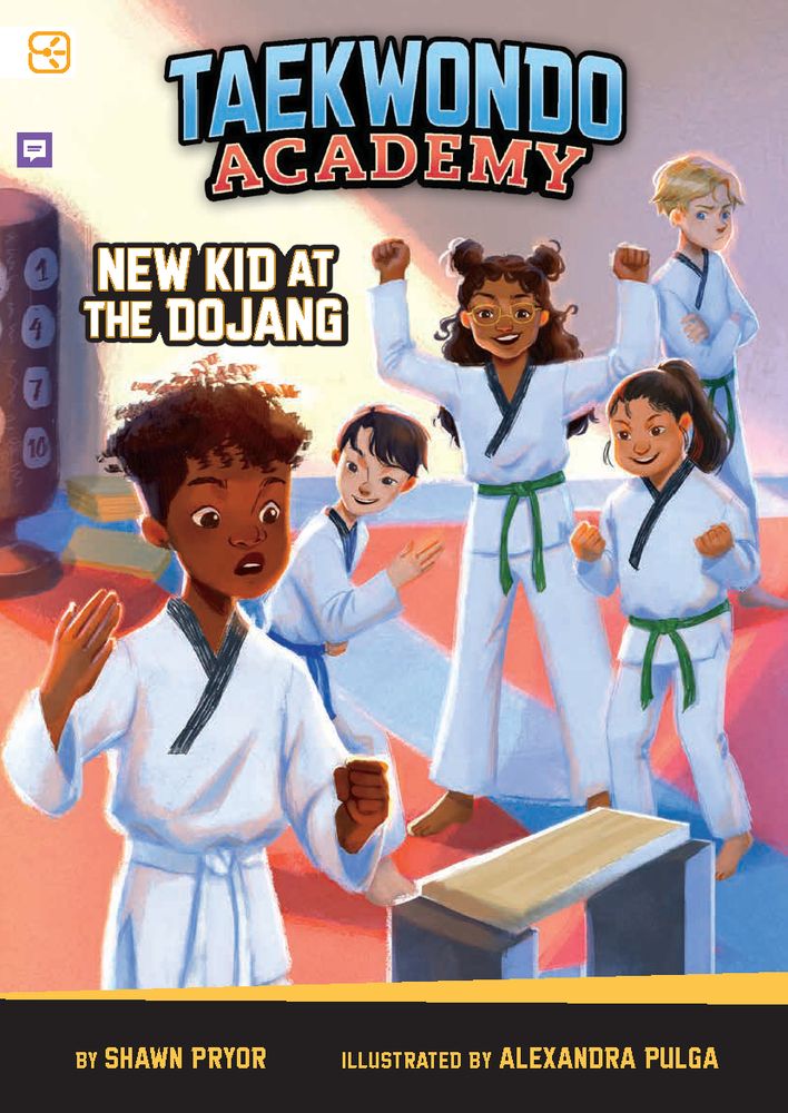 When a new kid named Julian joins the dojang, Ezra's friends are focused on making the new student feels welcome. They miss Ezra's latest accomplishment: breaking three boards. Feeling jealous, Ezra thoughtlessly dares Julian to try a skill that is beyond Julian's ability. Will Julian's first class at the dojang be his last?