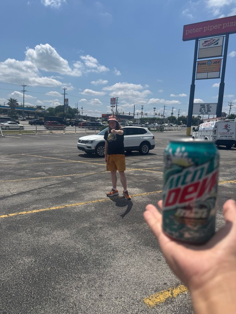 Man pointing at me