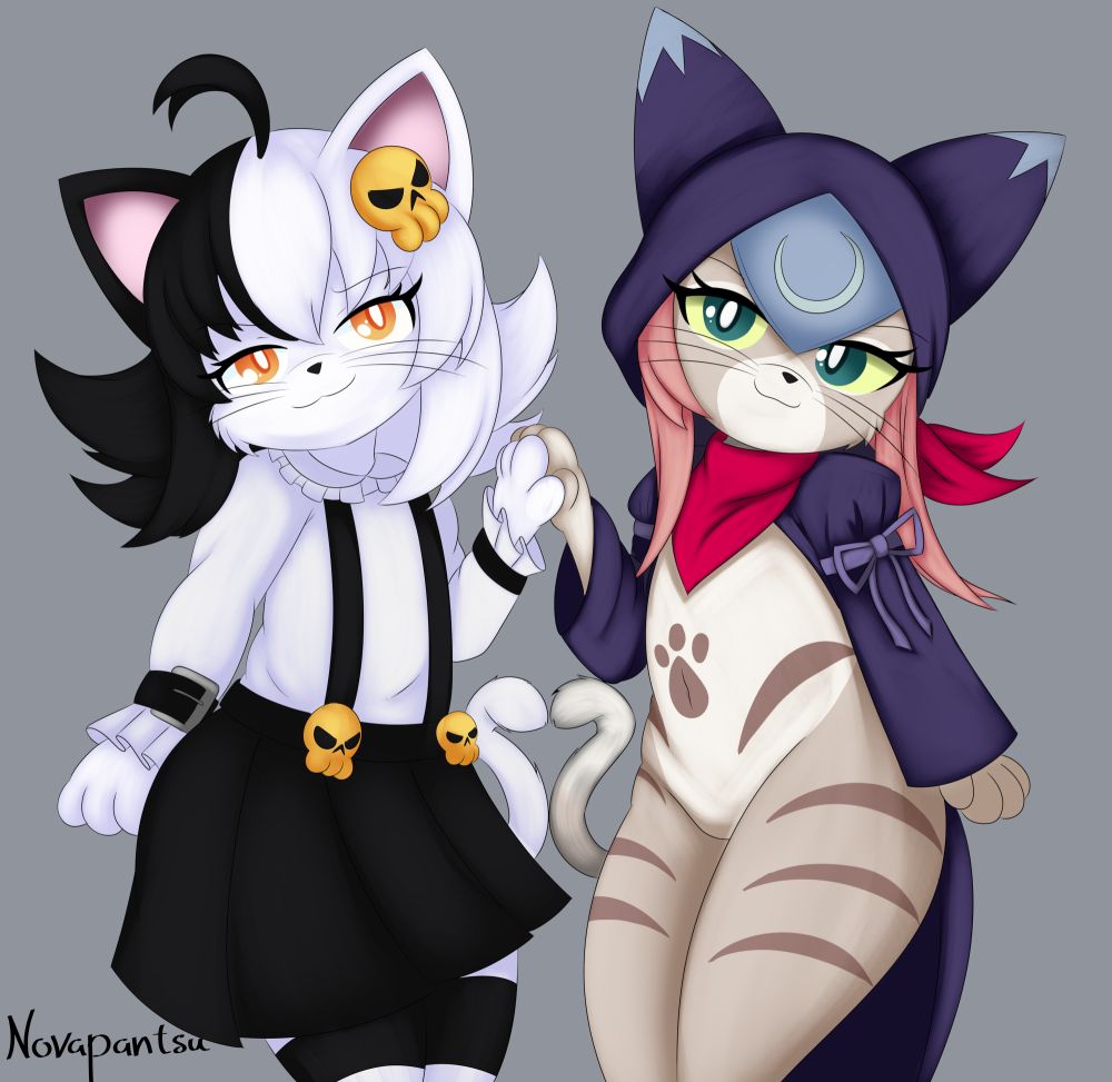 anya cat and tsukino