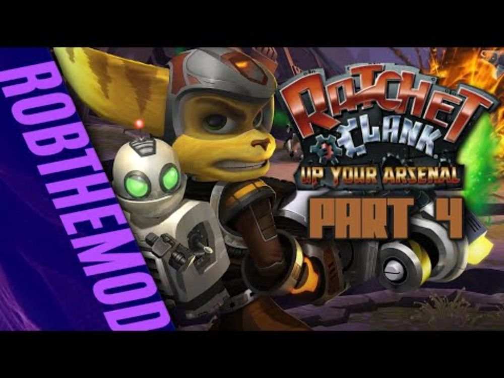 REPAIRING THE LAZER | Ratchet & Clank: Up Your Arsenal HD (PS3) | Part 4