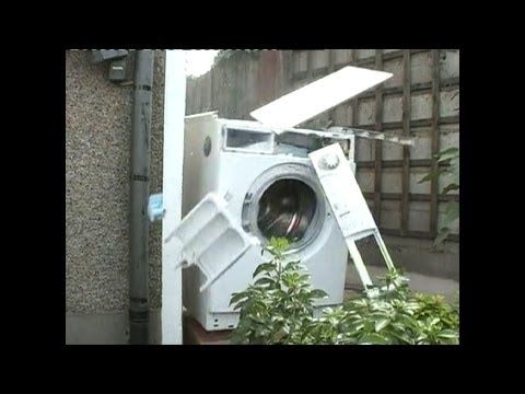 The Original Washing Machine Self Destructs
