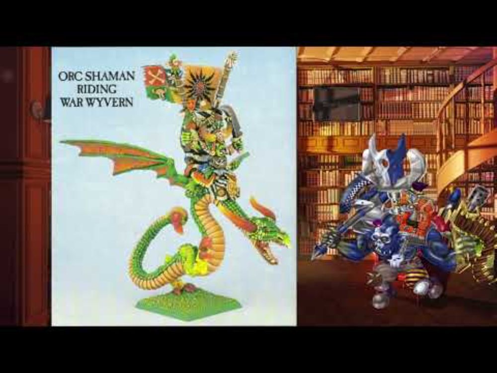 4th Ed Orcs & Goblins Army Book- Warmachines and Monster explained