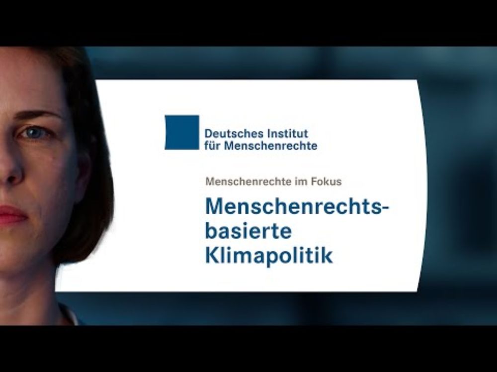 Menschenrechte im Fokus – Menschenrechtsbasierte Klimapolitik